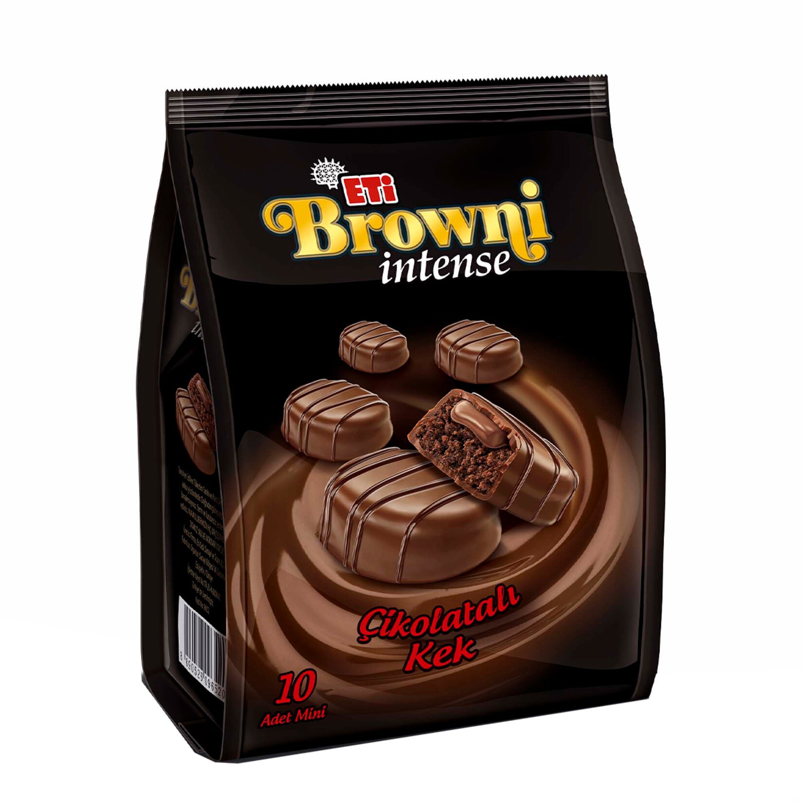 eti brownie intense mini  10 adet 160gr