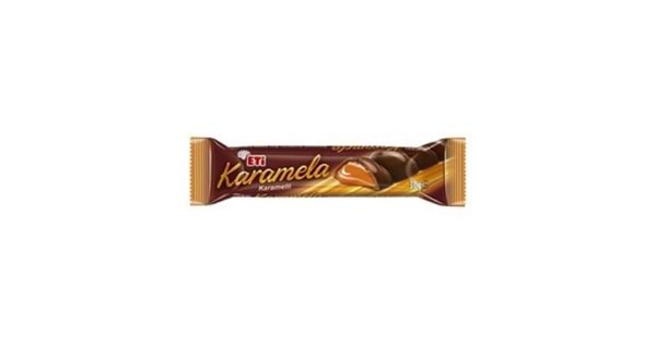 eti karamella karamel dolgulu çikolata 30gr