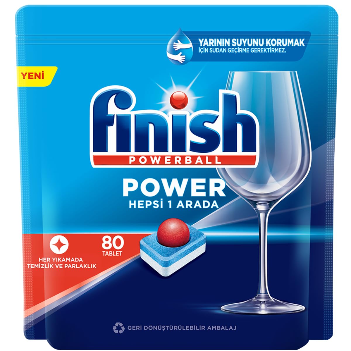 CALGONİT FİNİSH 80 TABLET POWERBALL
