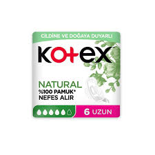 KOTEX NATURAL ULTRA UZUN 6 LI 