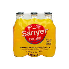sarıyer portakallı gazlı içecek 6lı