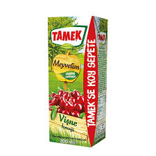 tamek vişne aromalı meyvesuyu 200ml